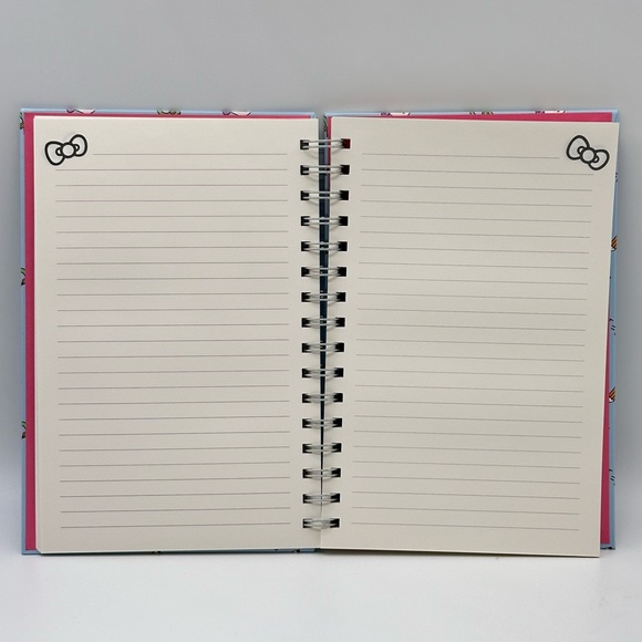 Sanrio Hello Kitty Spiral Notebook - HK Science Rules Pattern - Picture 4 of 7